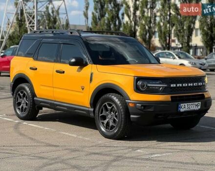 Желтый Форд Bronco Sport, объемом двигателя 2 л и пробегом 53 тыс. км за 32300 $, фото 1 на Automoto.ua