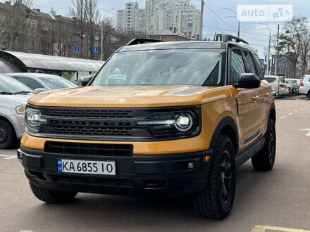 Желтый Форд Bronco Sport, объемом двигателя 2 л и пробегом 12 тыс. км за 40490 $, фото 1 на Automoto.ua