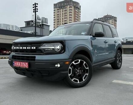 Синий Форд Bronco Sport, объемом двигателя 2 л и пробегом 98 тыс. км за 23000 $, фото 1 на Automoto.ua