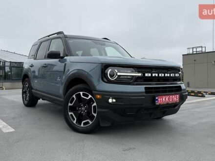 Синий Форд Bronco Sport, объемом двигателя 2 л и пробегом 98 тыс. км за 23000 $, фото 1 на Automoto.ua