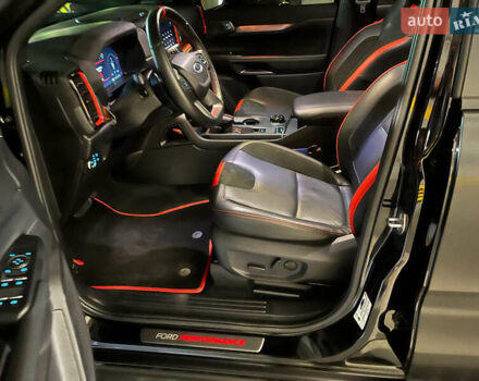 Черный Форд Ranger Raptor, объемом двигателя 2.96 л и пробегом 11 тыс. км за 80000 $, фото 16 на Automoto.ua