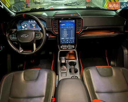 Черный Форд Ranger Raptor, объемом двигателя 2.96 л и пробегом 11 тыс. км за 80000 $, фото 19 на Automoto.ua