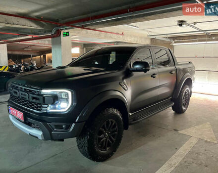 Черный Форд Ranger Raptor, объемом двигателя 2.96 л и пробегом 11 тыс. км за 80000 $, фото 1 на Automoto.ua