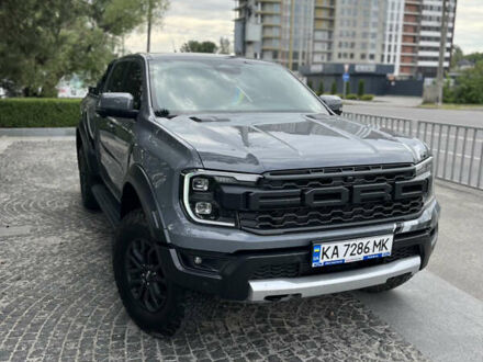 Форд Ranger Raptor 2023 в Днепре (Днепропетровске) на Automoto.ua Серый Форд Ranger Raptor, объемом двигателя 2 л и пробегом 7 тыс. км за 83750 $, фото 1 на Automoto.ua