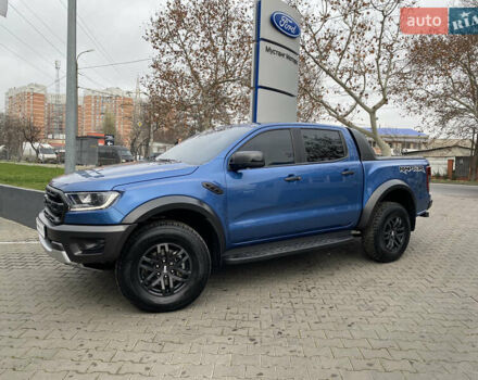Синий Форд Ranger Raptor, объемом двигателя 2 л и пробегом 124 тыс. км за 43700 $, фото 2 на Automoto.ua