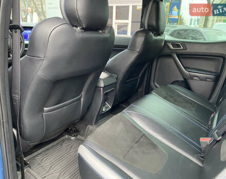 Синий Форд Ranger Raptor, объемом двигателя 2 л и пробегом 124 тыс. км за 43700 $, фото 23 на Automoto.ua