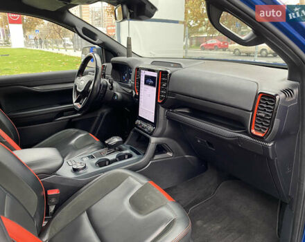 Синий Форд Ranger Raptor, объемом двигателя 2 л и пробегом 50 тыс. км за 72000 $, фото 18 на Automoto.ua