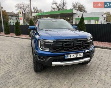 Синий Форд Ranger Raptor, объемом двигателя 2 л и пробегом 50 тыс. км за 78000 $, фото 1 на Automoto.ua
