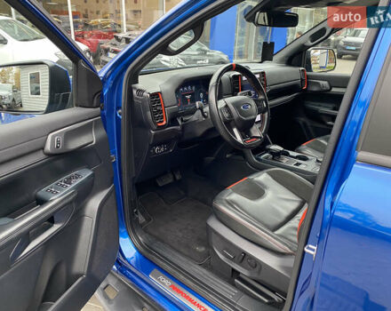 Синий Форд Ranger Raptor, объемом двигателя 2 л и пробегом 50 тыс. км за 72000 $, фото 12 на Automoto.ua
