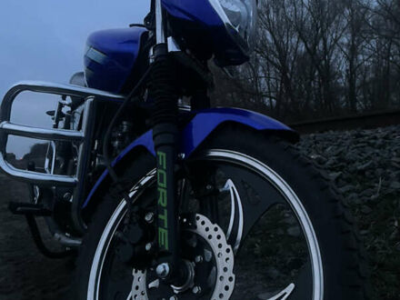 Форте FT 125-K9A 2023 в Золотоноше на Automoto.ua Синий Форте FT 125-K9A, объемом двигателя 0.13 л и пробегом 3 тыс. км за 608 $, фото 1 на Automoto.ua