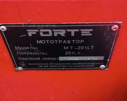 Красный Форте MT 201LT, объемом двигателя 1.11 л и пробегом 10 тыс. км за 2656 $, фото 2 на Automoto.ua