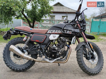 Форте Scrambler 300 2024 в Кременчуге на Automoto.ua Черный Форте Scrambler 300, объемом двигателя 0.3 л и пробегом 18 тыс. км за 2000 $, фото 1 на Automoto.ua