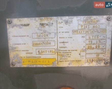 Фрухауф T34 1991 в Ужгороде на Automoto.ua Зеленый Фрухауф T34, объемом двигателя 0 л и пробегом 888 тыс. км за 15500 $, фото 18 на Automoto.ua