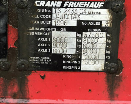 Червоний Фрухауф DJD TA 3, об'ємом двигуна 0 л та пробігом 111 тис. км за 9600 $, фото 15 на Automoto.ua