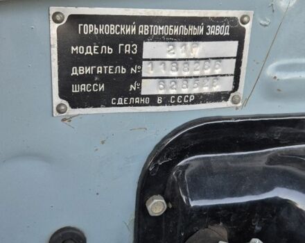 Синій ГАЗ 21 Волга, об'ємом двигуна 0 л та пробігом 58 тис. км за 19900 $, фото 10 на Automoto.ua