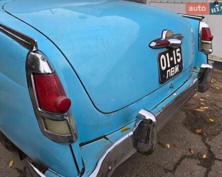Синий ГАЗ 21 Волга, объемом двигателя 2.8 л и пробегом 70 тыс. км за 3500 $, фото 1 на Automoto.ua