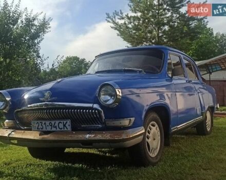 Синий ГАЗ 21 Волга, объемом двигателя 2.4 л и пробегом 333 тыс. км за 1750 $, фото 1 на Automoto.ua