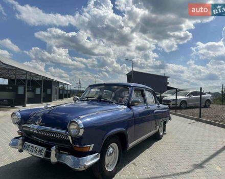 Синий ГАЗ 21 Волга, объемом двигателя 2.4 л и пробегом 96 тыс. км за 3300 $, фото 1 на Automoto.ua