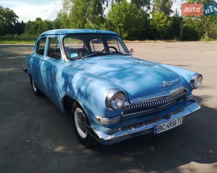 Синий ГАЗ 21 Волга, объемом двигателя 2.5 л и пробегом 138 тыс. км за 8500 $, фото 1 на Automoto.ua