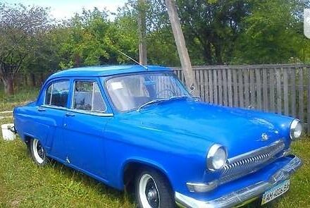 Синий ГАЗ 21 Волга, объемом двигателя 2.4 л и пробегом 100 тыс. км за 1500 $, фото 1 на Automoto.ua