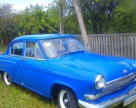 Синий ГАЗ 21 Волга, объемом двигателя 2.4 л и пробегом 100 тыс. км за 1500 $, фото 1 на Automoto.ua
