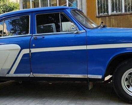 Синий ГАЗ 21 Волга, объемом двигателя 2.4 л и пробегом 300 тыс. км за 20000 $, фото 1 на Automoto.ua