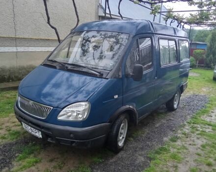 Синий ГАЗ 2217 Соболь, объемом двигателя 2 л и пробегом 333 тыс. км за 2300 $, фото 1 на Automoto.ua