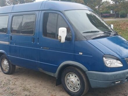 Синий ГАЗ 2217 Соболь, объемом двигателя 2.3 л и пробегом 47 тыс. км за 4000 $, фото 1 на Automoto.ua