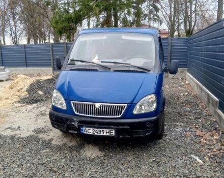 Синий ГАЗ 2217 Соболь, объемом двигателя 2.4 л и пробегом 150 тыс. км за 1600 $, фото 1 на Automoto.ua