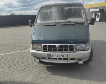 Зеленый ГАЗ 2217 Соболь, объемом двигателя 2.4 л и пробегом 350 тыс. км за 1100 $, фото 3 на Automoto.ua