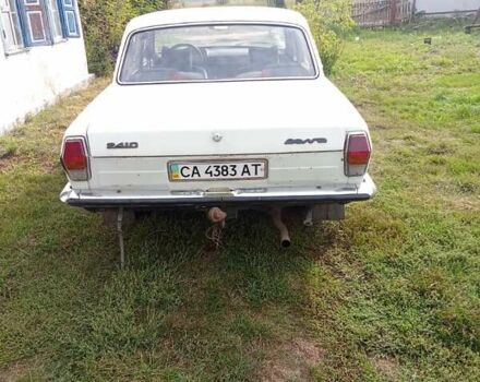 Белый ГАЗ 24-10 Волга, объемом двигателя 2.45 л и пробегом 48 тыс. км за 485 $, фото 1 на Automoto.ua