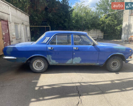 Синий ГАЗ 24-10 Волга, объемом двигателя 2.45 л и пробегом 100 тыс. км за 1000 $, фото 3 на Automoto.ua