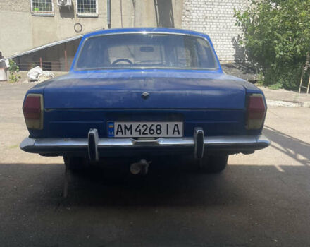 Синий ГАЗ 24-10 Волга, объемом двигателя 2.45 л и пробегом 100 тыс. км за 1000 $, фото 2 на Automoto.ua