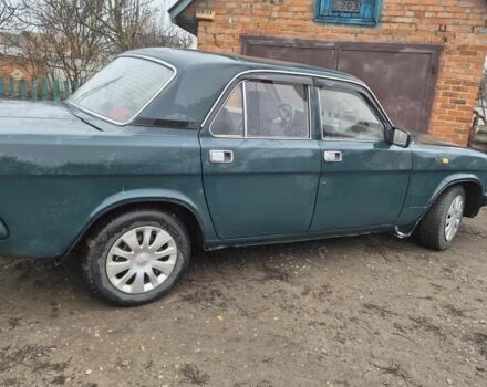 Зеленый ГАЗ 24-10 Волга, объемом двигателя 2.4 л и пробегом 300 тыс. км за 600 $, фото 4 на Automoto.ua