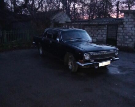 Черный ГАЗ 24, объемом двигателя 2 л и пробегом 100 тыс. км за 615 $, фото 1 на Automoto.ua