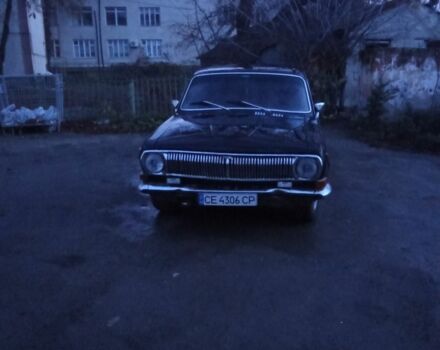 Черный ГАЗ 24, объемом двигателя 2 л и пробегом 100 тыс. км за 615 $, фото 1 на Automoto.ua