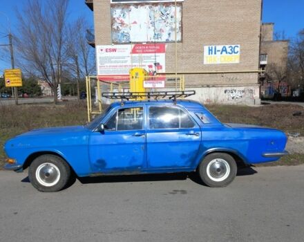 Синий ГАЗ 24, объемом двигателя 2.45 л и пробегом 669 тыс. км за 550 $, фото 1 на Automoto.ua