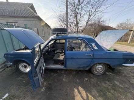 Синий ГАЗ 24, объемом двигателя 2.5 л и пробегом 100 тыс. км за 341 $, фото 1 на Automoto.ua
