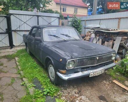 Черный ГАЗ 24 Волга, объемом двигателя 2.4 л и пробегом 280 тыс. км за 550 $, фото 1 на Automoto.ua