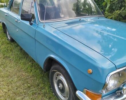 Синий ГАЗ 24 Волга, объемом двигателя 2.45 л и пробегом 103 тыс. км за 1100 $, фото 1 на Automoto.ua