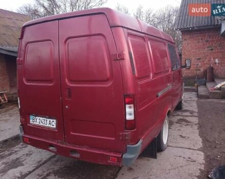 Красный ГАЗ 2705 Газель, объемом двигателя 2.89 л и пробегом 320 тыс. км за 2250 $, фото 2 на Automoto.ua