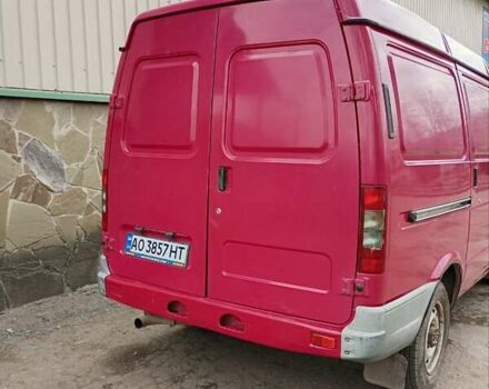 Красный ГАЗ 2752 Соболь, объемом двигателя 2.46 л и пробегом 65 тыс. км за 2999 $, фото 2 на Automoto.ua