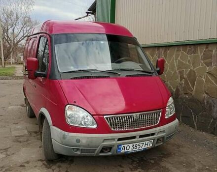 Красный ГАЗ 2752 Соболь, объемом двигателя 2.46 л и пробегом 65 тыс. км за 2999 $, фото 1 на Automoto.ua