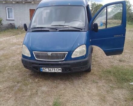Синий ГАЗ 2752 Соболь, объемом двигателя 2.29 л и пробегом 235 тыс. км за 1350 $, фото 2 на Automoto.ua