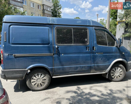 Синий ГАЗ 2752 Соболь, объемом двигателя 2.29 л и пробегом 217 тыс. км за 2200 $, фото 3 на Automoto.ua