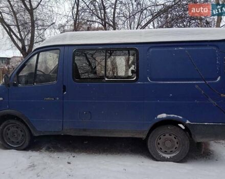 Синий ГАЗ 2752 Соболь, объемом двигателя 2.3 л и пробегом 126 тыс. км за 3000 $, фото 3 на Automoto.ua