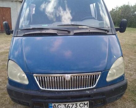 Синий ГАЗ 2752 Соболь, объемом двигателя 2.29 л и пробегом 235 тыс. км за 1350 $, фото 1 на Automoto.ua