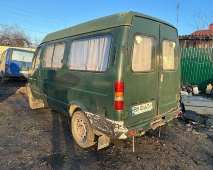 Зеленый ГАЗ 2752 Соболь, объемом двигателя 2.3 л и пробегом 200 тыс. км за 900 $, фото 2 на Automoto.ua