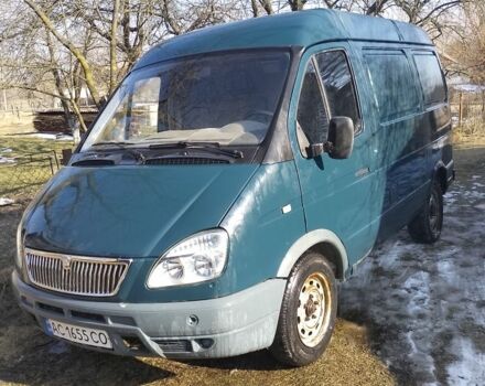 Зелений ГАЗ 2752 Соболь, об'ємом двигуна 2 л та пробігом 244 тис. км за 1400 $, фото 1 на Automoto.ua