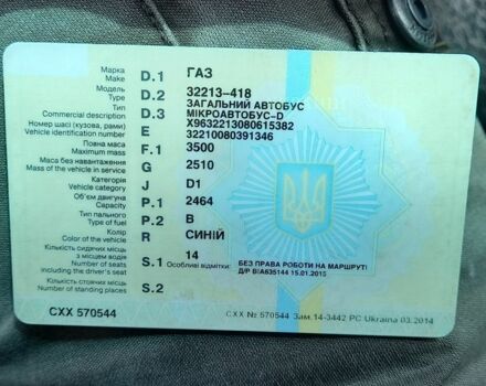 Синий ГАЗ 2818 Газель, объемом двигателя 2.5 л и пробегом 211 тыс. км за 1700 $, фото 4 на Automoto.ua